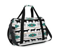 Sac de voyage motif cheval aztèque attrape-rêves pour filles, garçons, femmes, hommes, week-end, sac à bandoulière, sac à main pour voyage, sport, gym