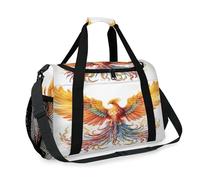 Sac de voyage motif phénix pour filles, garçons, femmes, hommes, week-end, sac à bandoulière, sac à main pour voyage, sport, gym