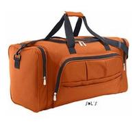 SOL’S Week End - Sac de voyage multi-poches - Compartiments de rangement - Poches latérales à zip - Bandoulière ajustable - Orange - UNIQUE