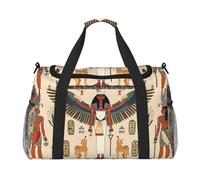 Sac de voyage pharaon égyptien ancien sac de sport pour homme et femme - Léger - Pour entraînement et vacances