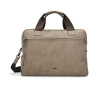 Sac de voyage - PICARD - Weekender en cuir - Taupe - 46 cm - Bandoulière - Format 48h