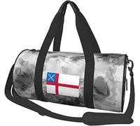 Sac de Voyage Pliable avec Drapeau de l'église épiscopale, Sac de Sport à roulettes, marbrure