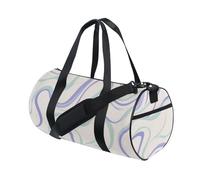 Sac de voyage pliable Beige Line Art Fashion