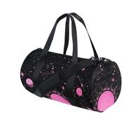 Sac de voyage pliable Motif planète gothique Rose