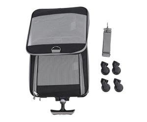 Sac de Voyage Pliable Portable pour Animaux de Compagnie avec roulettes et 4 fenêtres en, 18,5 x 11,8 x 15,4 Pouces, pour Chiens et Chats de Petite et Moyenne Taille Lors de