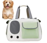 Sac De Voyage Pliable pour Chien, Sac De Transport pour Animaux De Compagnie À Ouverture par Le Haut, Sac De Transport avec Courroie D'épaule Et Filet Respirant pour Chiens Et Chats