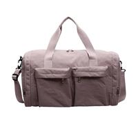 Sac de Voyage Pliable - Sacs à Main emballés - Sac à Bagages légers, Carry on Gym Galks, Sacs de Sport Pendant la Nuit, Organisateur de Voyage Portable pour Les Voyages en Camping, Rose,