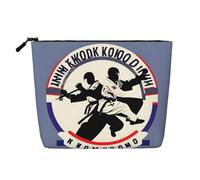 Sac de voyage polyvalent Taekwondo - Grande capacité - Trousse de toilette avec fermeture éclair, Noir , Taille unique, Trousse de toilette