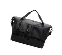 Sac de voyage portable pour femme - Entraînement de nuit - Week-end - Hôpital - Sport - Gym - Grande capacité - Entraînement de voyage - Fitness pendant la nuit, gris foncé, Beauté de masse