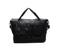 Sac de voyage portable pour femme - Entraînement de nuit - Week-end - Hôpital - Sport - Gym - Grande capacité - Entraînement de voyage - Fitness pendant la nuit, Noir , Beauté de masse