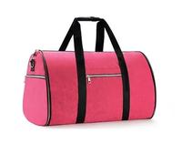 Sac De Voyage Portable Sac à vêtements Convertible avec bandoulière, Sac polochon for Hommes et Femmes, Valise Suspendue 2 en 1, Sacs de Voyage pour Un Week-End(Red)