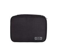 Sac De Voyage Portable, Sac De Câble, Organisateur De Gadget Numérique Usb Fils De Chargeur Pochette De Rangement À Fermeture Éclair Cosmétique Kit De Valise Accessoires Fournitures