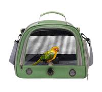 Sac de voyage - Porte-oiseaux respirant avec fermeture éclair, sac de voyage léger et confortable, perchoir pour se tenir debout, design intérieur rembourré doux | Fournitures pour perroquets