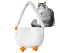 Sac de Voyage pour Animal de Compagnie - Sac à Dos Doux et Chaud Anti-Fuite, Motif Anima avec Rigide avec Sangle - pour Chiot, Excursion en Plein air, Shopping, Promenade, randonnée