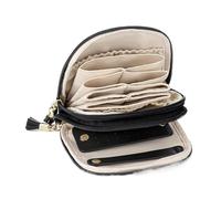 Sac de Voyage pour Bijoux | Pochette à Fermeture Éclair Double,Organisateur à Compartiments Multiples pour Colliers - pour Femme Maman Petite Amie Plage Vacances Dorm Affaires Avion