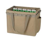 Sac de voyage pour camping, sacs de camping pour organiser, accessoires de randonnée - Sac de rangement portable multifonction de grande capacité pour Closet Camping Travel Moving House, kaki, Voir