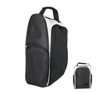 Sac De Voyage Pour Chaussures De Sport - Sac À Chaussures De Golf Durable Avec Compartiments, Fermeture Éclair Pratique, Poches De Rangement Latérales | Transporteur Parfait D'organisation De Pratique