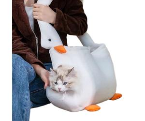 Sac De Voyage pour Chien - Sac À Dos Anti-Fuite Confortable, Porte-Chien À Rigide Au Design Animal | sSac De Voyage d'hiver en Peluche, Transporteur d'animaux Anti-évasion pour Chiot