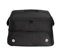 Sac de Voyage pour Coffre de Golf - Rangement spacieux pour Accessoires de Golf | Sac de Golf étanche avec 2 Compartiments à Chaussures et Paire de Compartiments ventilés, Noir, Voir la Description