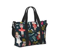 Sac de voyage pour femme avec imprimé Casse-noisette, danse de Noël, sac de voyage, gym, yoga