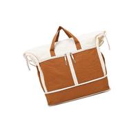 Sac de voyage pour femme Fitness Weekend Entraînement pendant la nuit avec séparation sèche et humide Hôpital Bagages de voyage Weekender Fitness Gym Sport pour le voyage, marron, Beauté de masse