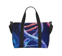 Sac de voyage pour femme, grand sac de week-end, sac de sport pour homme, sac fourre-tout DNA Genetic Helix pour les essentiels de voyage