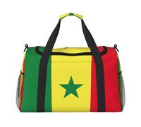 Sac de voyage pour femme Motif drapeau du Sénégal, noir, One Size
