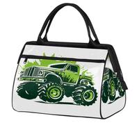 Sac de voyage pour femmes, hommes, enfants, garçons et filles, sac de week-end, sac de sport, sac de voyage, sac de week-end, vieux Bigfoot voiture 24 l, couleur, XXL, Organiseur de sac