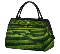 Sac de voyage pour femmes, hommes, enfants, garçons, filles, sac de week-end, sac de sport, sac de voyage, sac de week-end, géométrique, jardin, arbre, couleur, XXL, Organiseur de sac