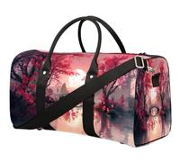 Sac de voyage pour femmes, hommes, filles, garçons, week-end, 22,7 L, sac fourre-tout pour le sport, la gym, le yoga, couleur, 22.7L, Organiseur de sac