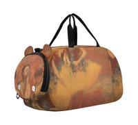Sac de voyage pour garçons Leonardo da Vinci Baptême Christ, sac de voyage pour enfants, Impression Dancers Jaune Edgar Degas, Classique