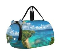 Sac de voyage pour garçons, sacs de nuit pour tout-petits, beaux sacs de sport pour voyage, sac de danse, Belle île, Classique