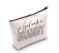 Sac de voyage pour grand-mère avec fermeture éclair Motif So God Made A Grammy, So God Made a Grammy
