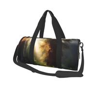 Sac de voyage pour homme et femme avec compartiment à chaussures, grande capacité, sac de nuit, tribus autochtones, sac fourre-tout de sport, sac de gym pour voyage, yoga, Soleil du matin dans la