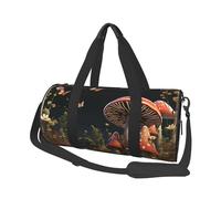Sac de voyage pour homme et femme - Grande capacité - En toile - Pour voyage, yoga, Champignons de style conte de fées, Taille unique