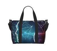 Sac de voyage pour homme et femme - Réglable - Grande capacité - Sac fourre-tout étanche pour le sport et le yoga, Leçon de mathéorie des formes de formules, Taille unique