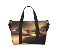 Sac de voyage pour homme, sac de sport, sac de voyage du désert du Sahara avec bandoulière, grand sac fourre-tout de gym pour femme, sac de week-end, sac de transport pliable pour avion