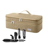 Sac De Voyage Pour Les Outils De Cheveux - Stockage À Coiffure À Double Caler, Cas D'outils De Coiffure, Sac D'organisation Des Fers À Curling, Solution De Rangement De Salle De Bain À La Maison | Por
