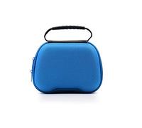Sac de Voyage pour Manette de Jeu avec Pochette en Filet, étui de Protection pour Manette de Jeu pour PS5/PS4/S_Witch Pro, 18*15*8cm (Bleu)