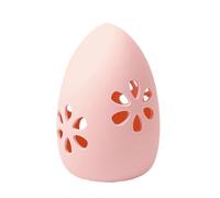 Sac de voyage pour maquillage - Design respirant - Porte-éponge - Facile à nettoyer - Pour voyager - Mousse de beauté respirante - Sac de voyage en silicone réutilisable