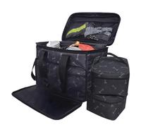 Sac de voyage pour nourriture pour chien Weekend Chien Organisateur 3ST Kits essentiels Voyage avec animaux de compagnie, accessoires de voyage chats et chiens une escapade de week-end