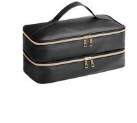 Sac de voyage pour outils capillaires, étui de transport étanche à 2 couches pour Shark Flex Style et Dyson Airwrap, pochette de rangement portable avec cuir synthétique pour une utilisation