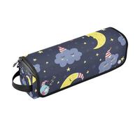 Sac de voyage pour outils de cheveux avec tapis en fer résistant à la poussière, sac à lisser, fer à friser, sèche-cheveux, organiseur d'accessoires pour cheveux noirs, Good Night Noir, 1 Size