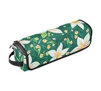 Sac de voyage pour outils de cheveux avec tapis en fer, sac de rangement pour fers plats, lisseurs, fers à friser, lys de Pâques, Happy Easter