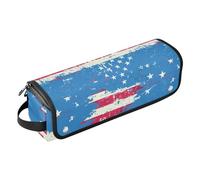 Sac de voyage pour outils de cheveux avec tapis résistant à la chaleur, étui de voyage imperméable pour fer à friser, fer à lisser, sèche-cheveux plat, étui de voyage pour croquis du 4 juillet pour