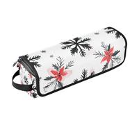 Sac de voyage pour outils de cheveux chauds avec tapis amovible résistant à la chaleur, sac de rangement pour fer plat, outils chauds et accessoires de soins capillaires, motif princesse buffle,