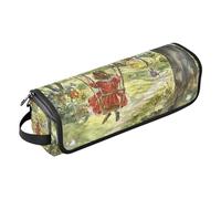 Sac de voyage pour outils de cheveux chauds avec tapis amovible résistant à la chaleur, sac de rangement pour fer plat, outils chauds et accessoires de soins capillaires, Swing Park Girl
