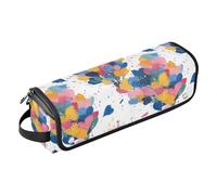 Sac de voyage pour outils de cheveux chauds, fer à lisser, fer à friser, sèche-cheveux, accessoires de soins capillaires, organisateur de voyage, cadeau pour femme, tapis résistant à la chaleur