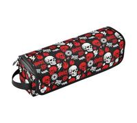 Sac de voyage pour outils de cheveux pour femme avec coussinet résistant à la chaleur, sac de rangement pour outils de coiffure, fer à lisser, fer à friser, sèche-cheveux, outils de voyage Dark Rock