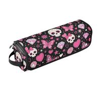 Sac de voyage pour outils de coiffure avec tapis amovible résistant à la chaleur, griffonnages, tête de mort, étoile fille, accessoires de coiffure amovibles pour fer plat, outils chauds et
